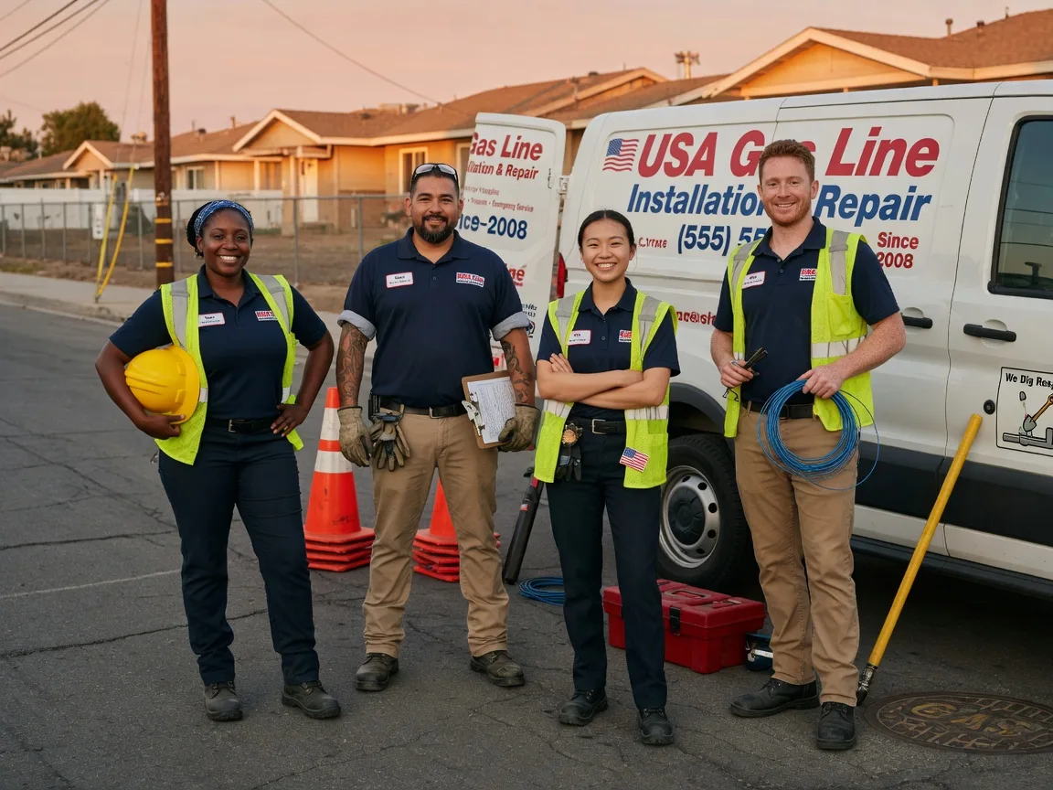 Gas Line Installation company in Jamesport, MO